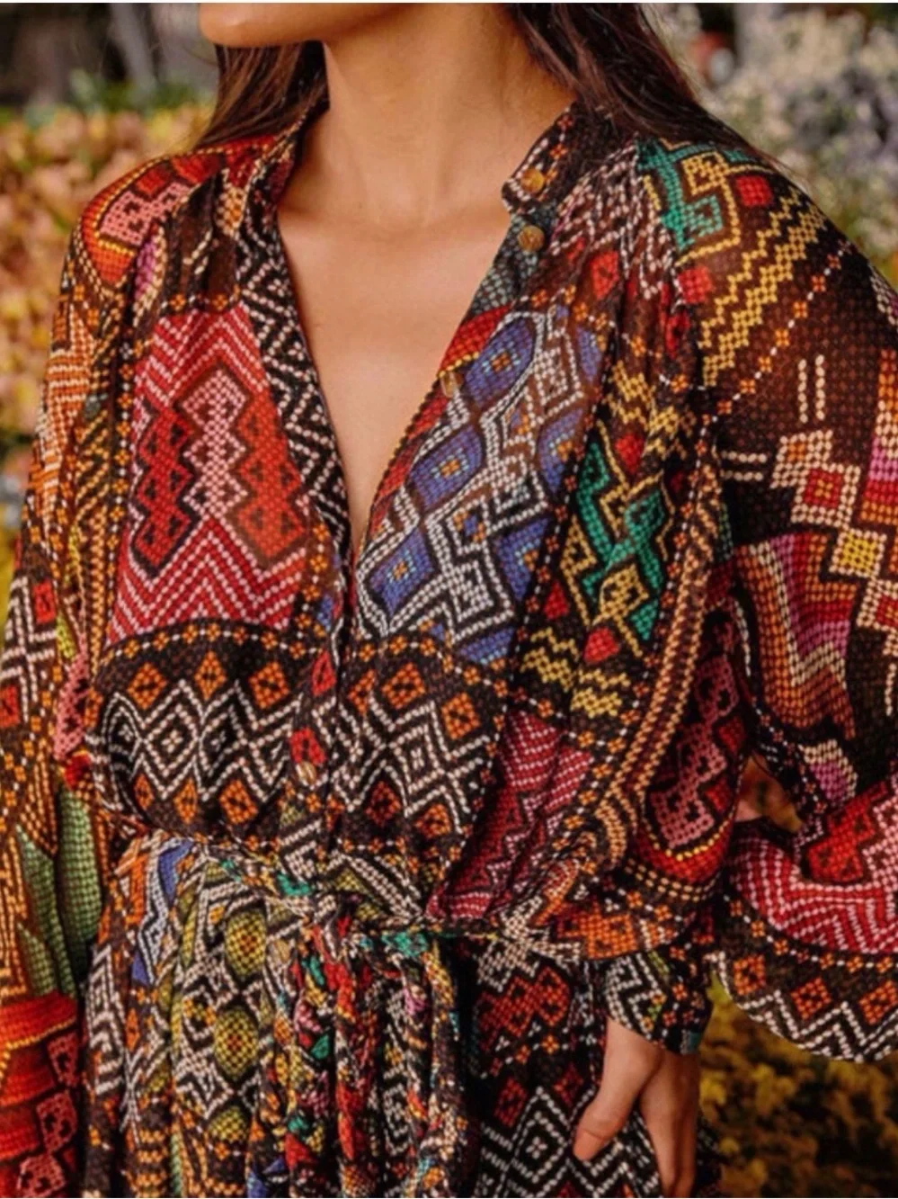 Farm Rio Rauti Maxi dress - Picture 6 of 7